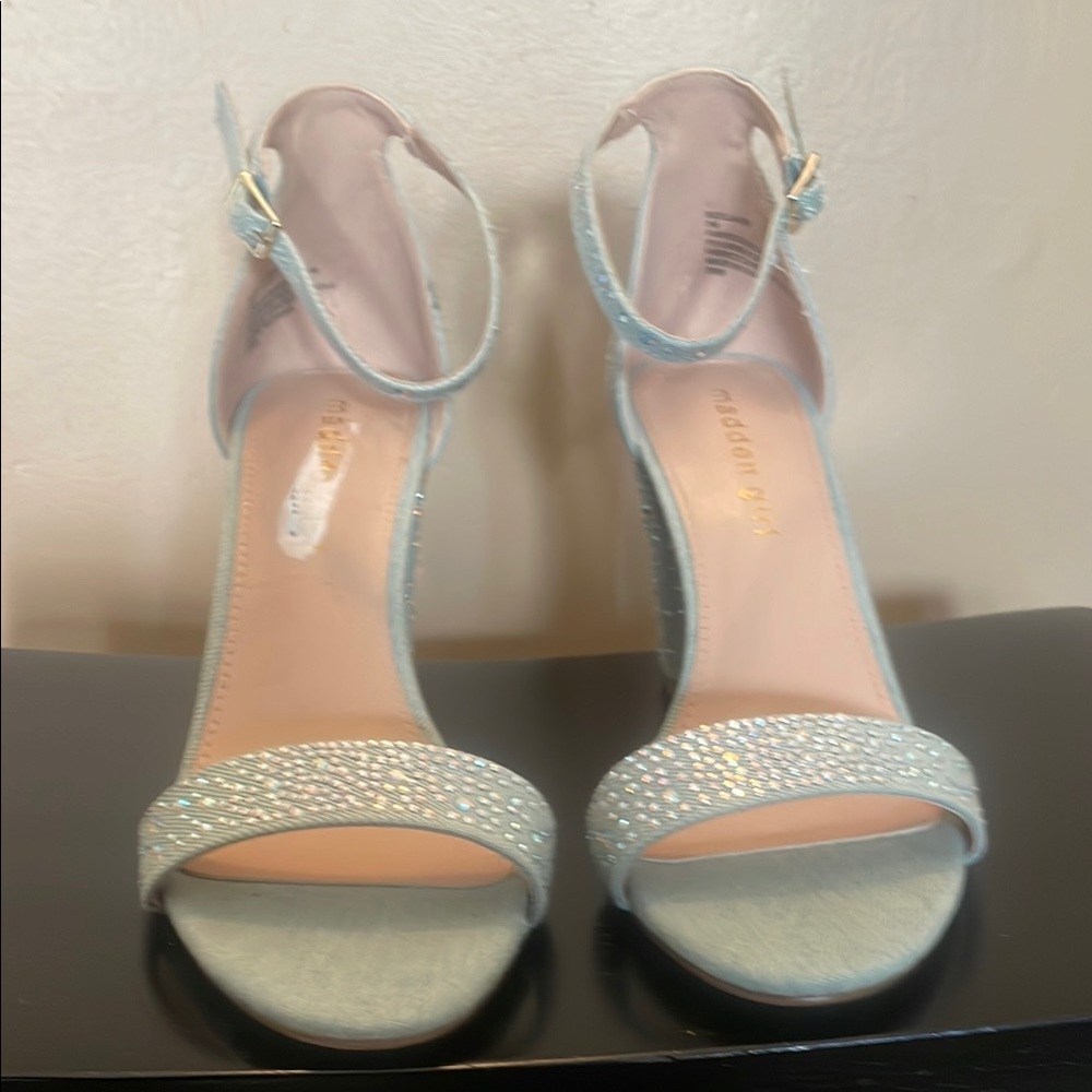 Elegant Blue Women's Heels
